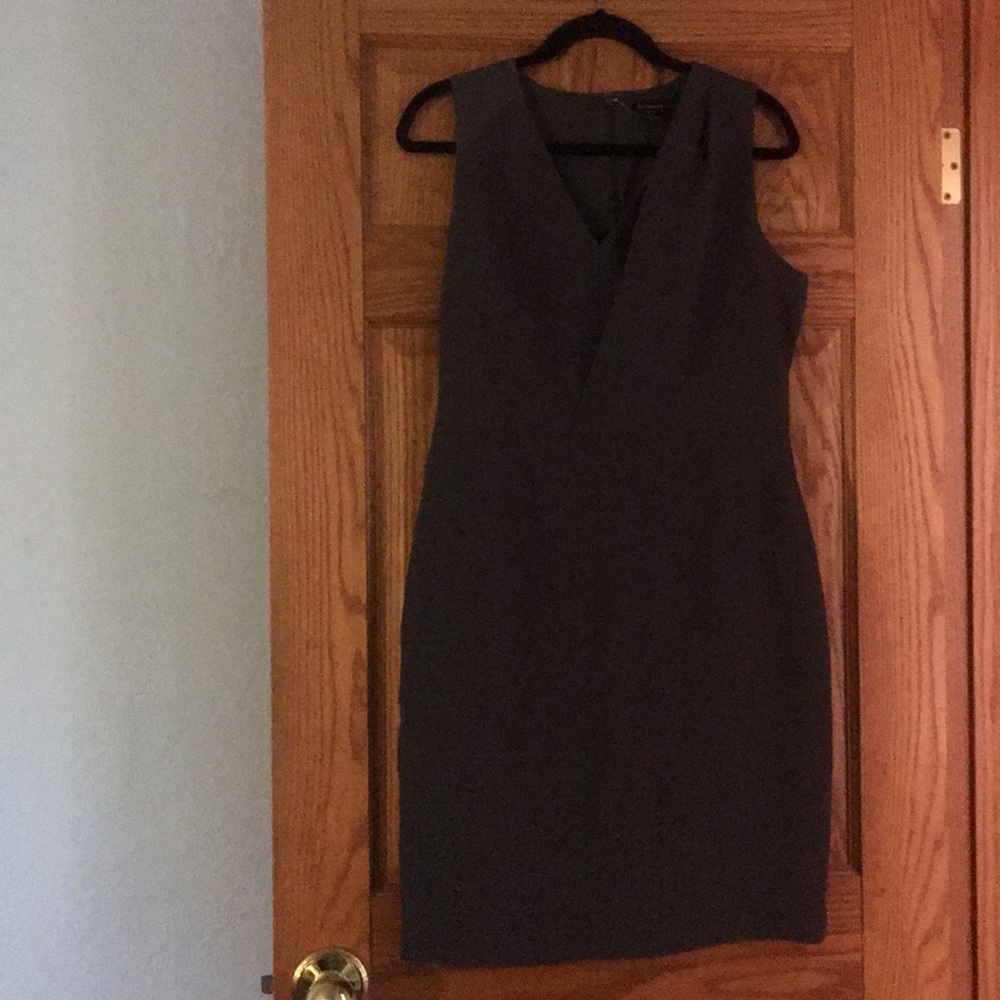 Charcoal Gray Banana Republic Dress